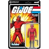 Super7 G.I. Joe Red - 3.75" G.I. Joe Action Figure with Accessories Classic Cartoon Collectibles and Retro Toys