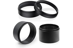 Astromania Astronomical 2"/M48-extension Tube Kit for Cameras and eyepieces - Length 5mm 10mm 20mm 30mm - M48x0.75 on Both Sides