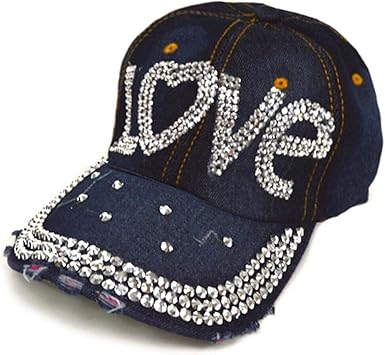 embellished baseball cap