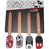 Mickey Mouse 4 Pack Spatula Set