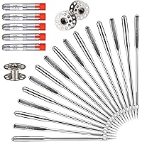 Sewing Machine Needles, 100 PCS Universal Sewing Machine Needle, for Singer, Brother, Janome, Varmax, Sizes HAX1 65/9…