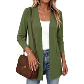Rapbin Womens Lightweight Cardigan Long Sleeve Open Front Sweater Cardigans | Casual Fall Cardigan Sweaters for Women,Cardigan with Pockets,Dressy Cardigans for Women,Business,Womens Fall Fashion 2026