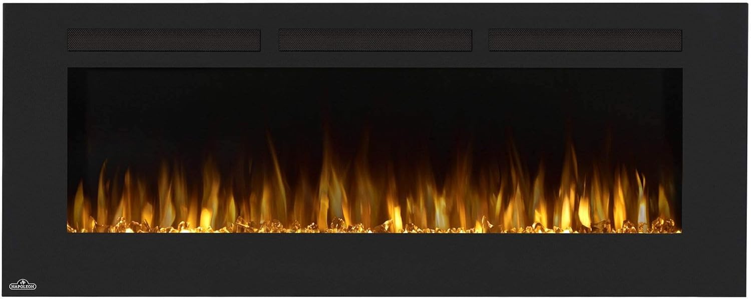 Napoleon 60 In Linear Electric Wall Mount Fireplace Amazon Ca