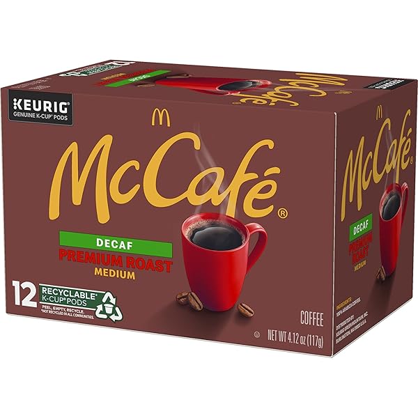 MCCAFE DECAF PREMIUM ROAST KEURIG K-CUP, 12 CT