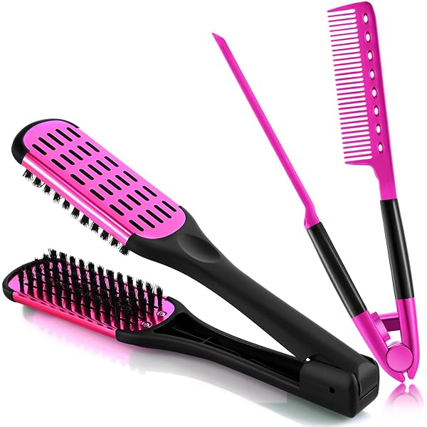 best hair straightener comb
