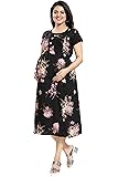 Mamma's Maternity Rayon Printed Maternity Dress