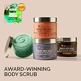 PraNaturals Dead Sea Salt Body Scrub 500G Mango Kiwi – Vegan & Cruelty Free view 5