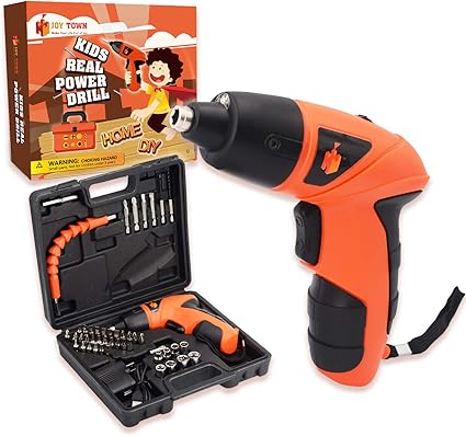 JoyTown Kids Real Power Drill Set 