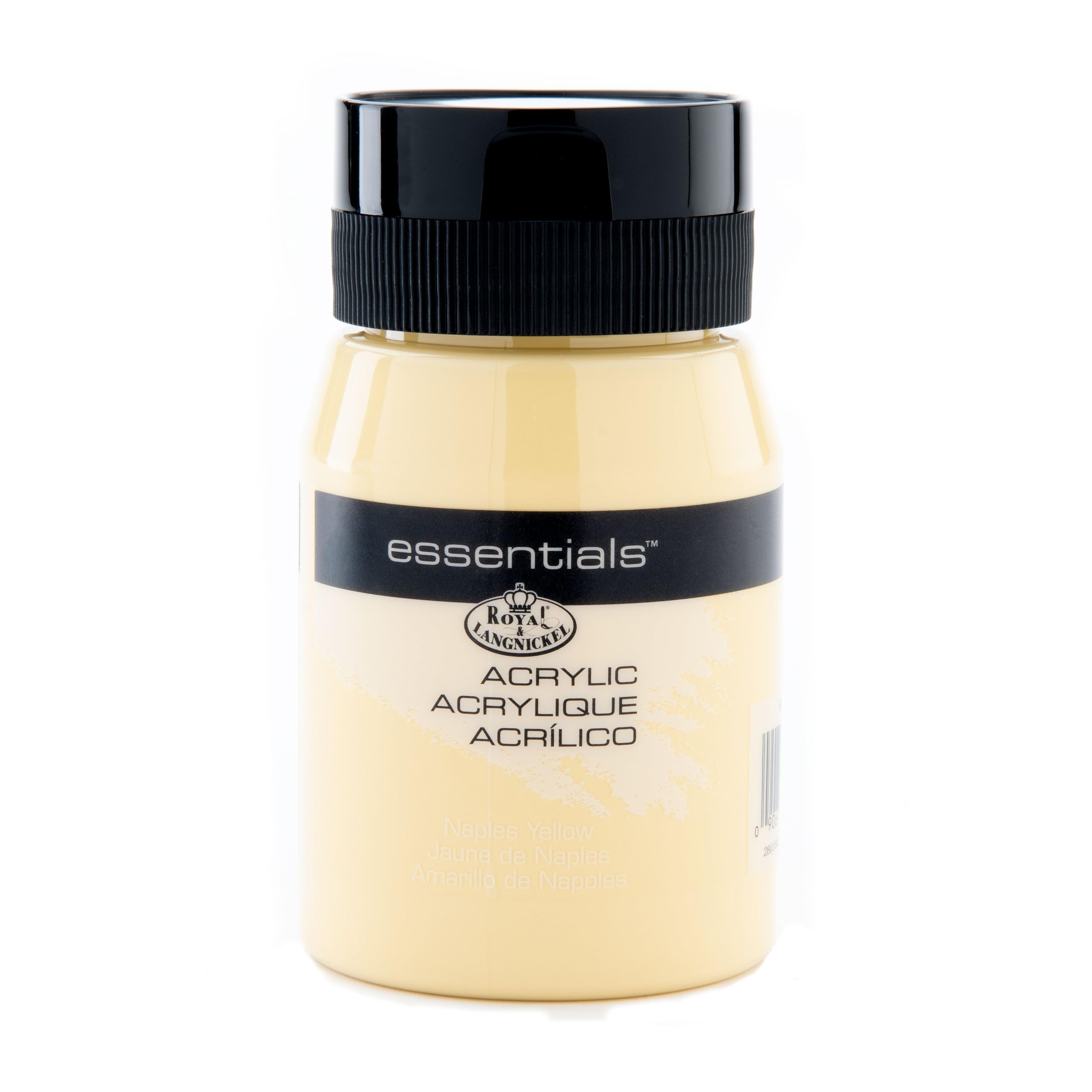 Royal & Langnickel RAA-5118 Essentials 500ml Acrylic Paint - Naples Yellow