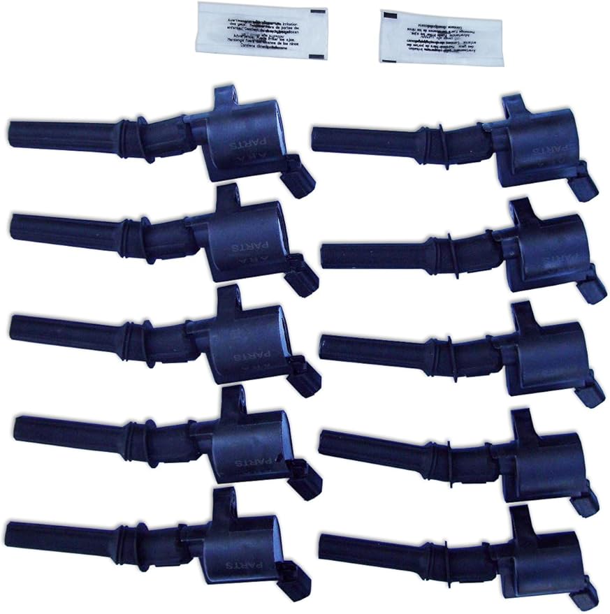 Amazon Com Araparts Brand For Ford 4 6l 5 4l 6 8l 99 00 01 02 03 V10 Ignition Coils Set Of 10 Dg508 F150 F250 F350 F450 F550 Pickup Explorer Expedition Econoline Crown Victoria E150