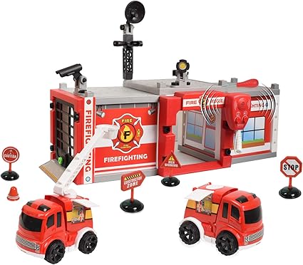 fire station garage toy