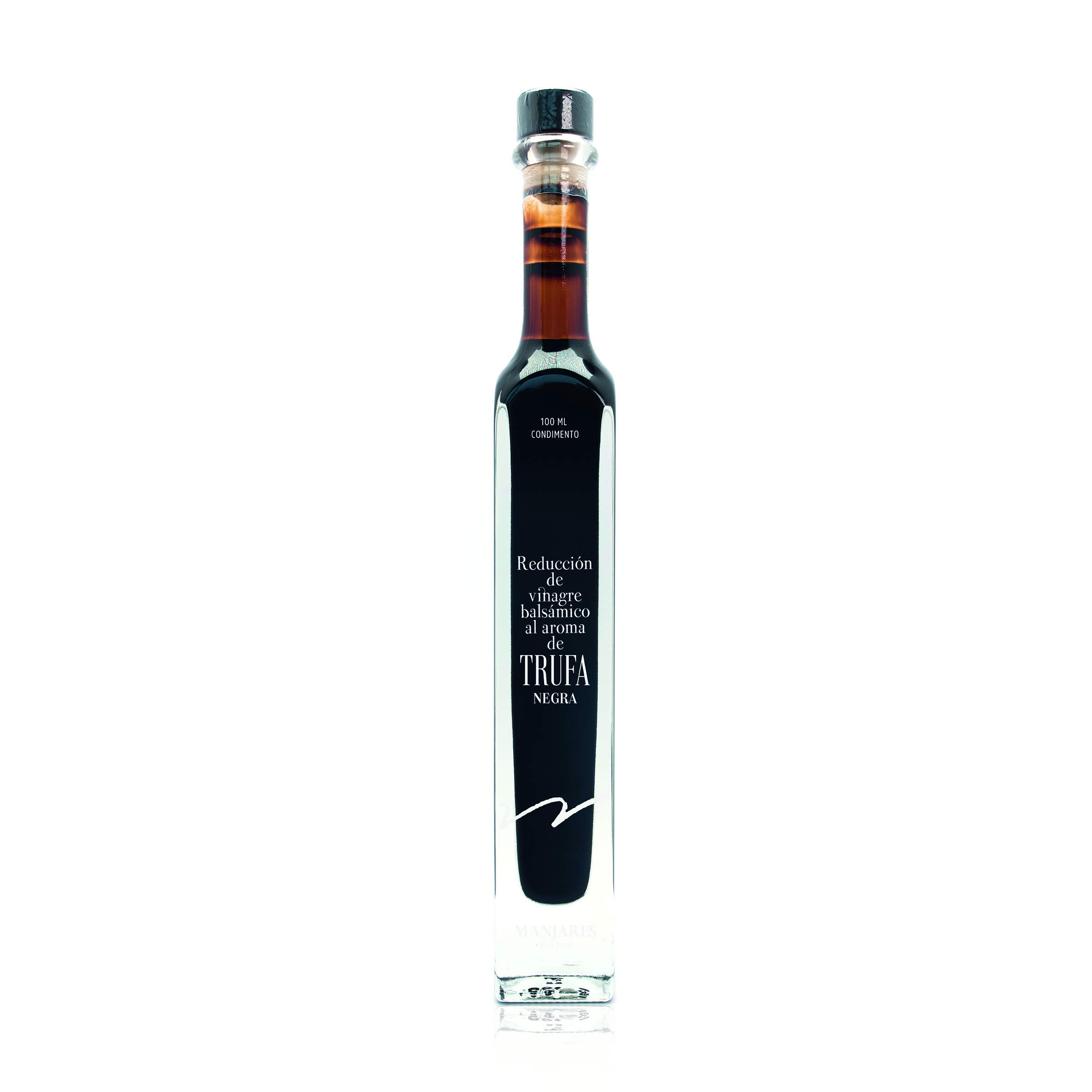 Manjares de la Tierra - Balsamic Vinegar Glaze with Spanish Black Truffle Aroma -100 ml. - Sarrión, Truffle Capital of The World.