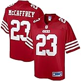 Men's Christian McCaffrey Scarlet San Francisco 49ers Replica Jersey