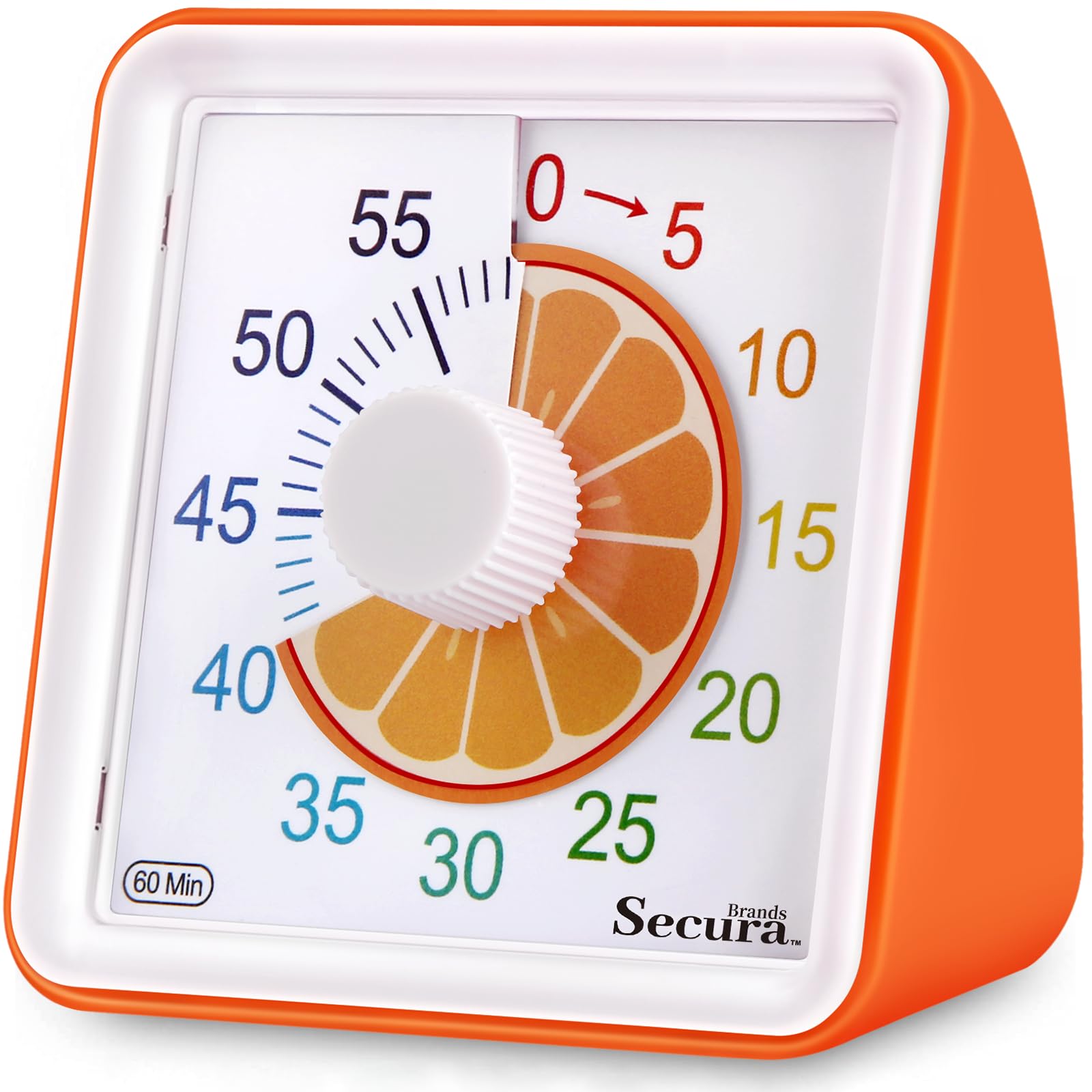 Secura Brands 60-Minute Visual Timer, Fruit Timer