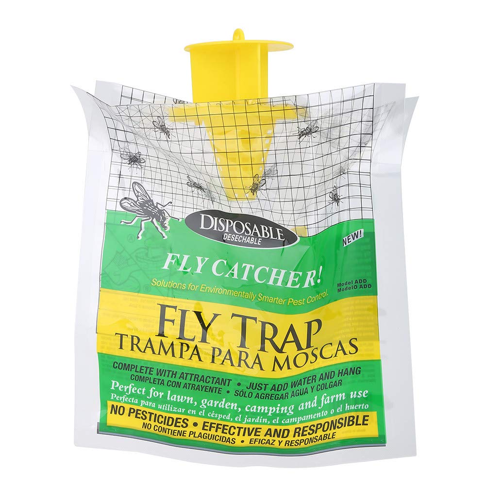 Disposable Fly Catcher, Outdoor Fly Trap Bag Catches Up Flies, Just Add Water Hang