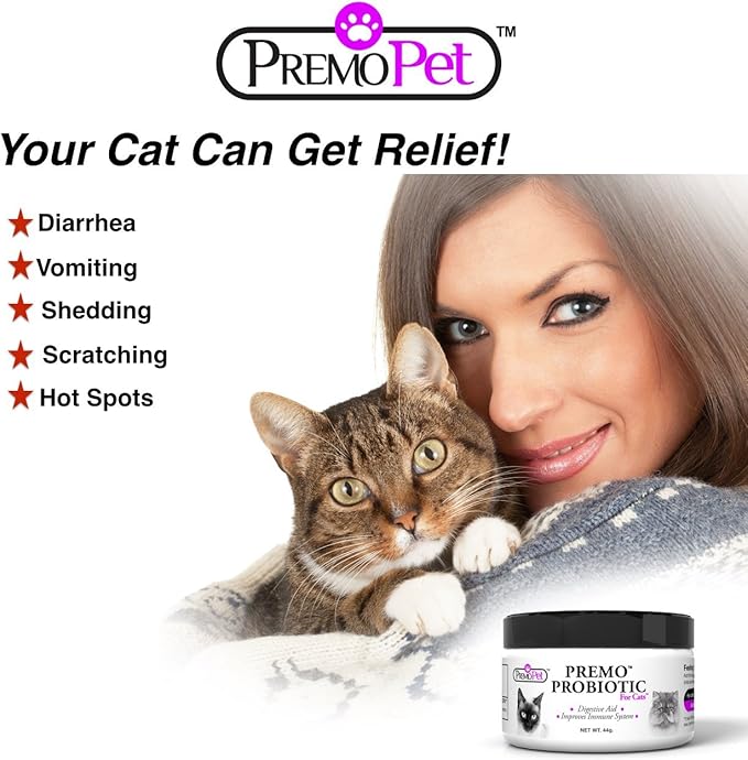 premo probiotic for cats