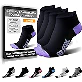 SB SOX 2-Pair Running Socks for Men and Women – Low Cut/Ankle Athletic Socks for All-Day Wear