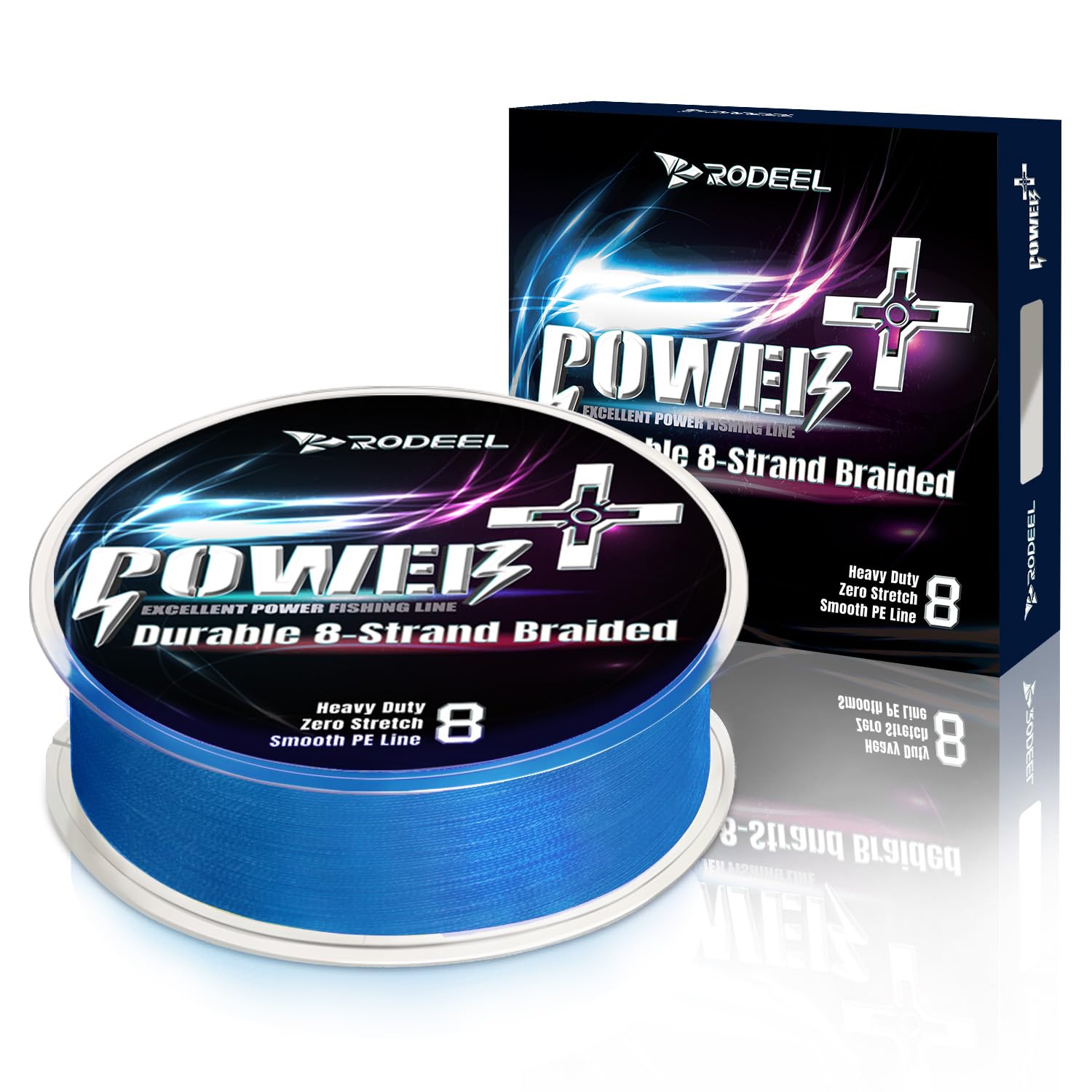 Rodeel 300M Extreme Braided Fishing Line(0.16mm-0.40mm) Ultra Strong 8 Strands PE Line(12LB-60LB) — image 1