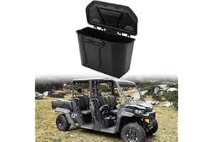 HAKA TOUGH Removable Storage Bins for Can-Am Defender Accessories 2016-2024, Passenger Under Seat Storage Box for Can Am Defe