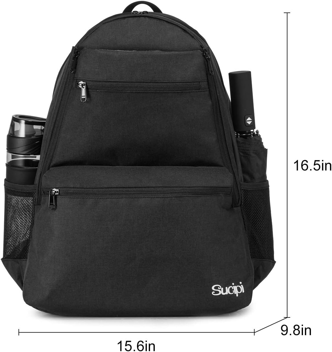 Sucipi Tennis Bag Professional Tennis Backpack for Men and Women Racket Bags Holds 2 Rackets with Ventilated Shoe Compartment : Sports & Outdoors