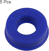 sourcing map UN Radial Shaft Seal 8mm ID x 16mm OD x 6mm PU Oil Seal Blue Pack view 4