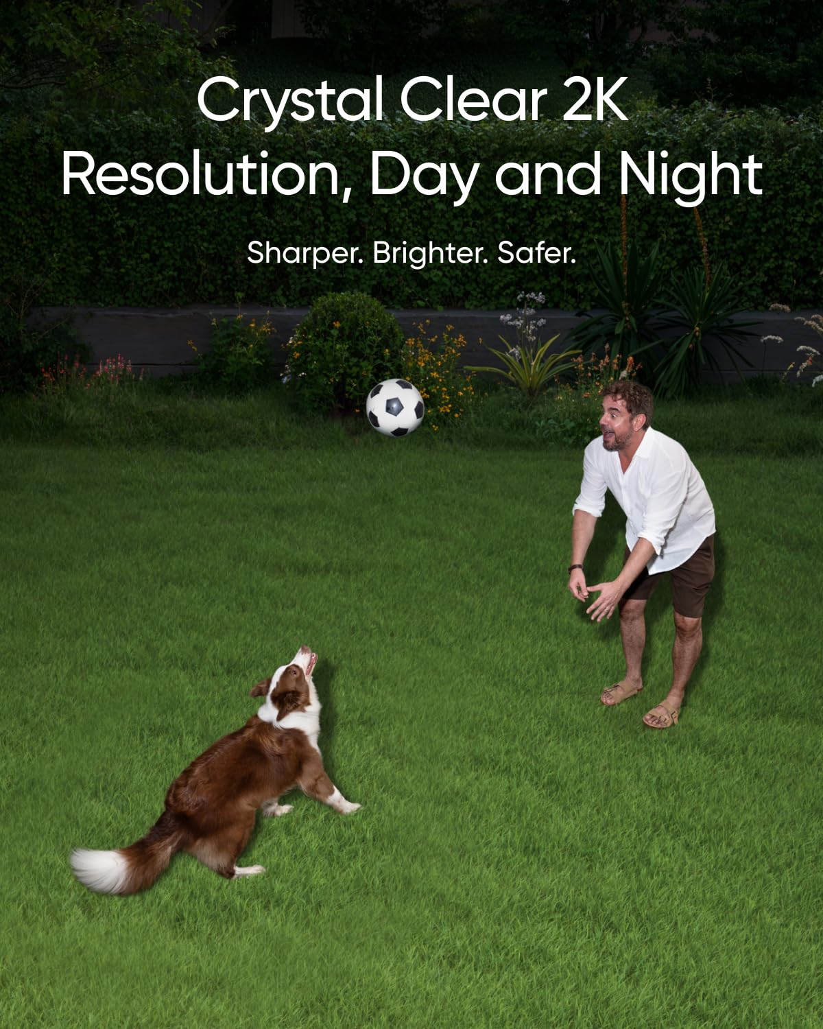 eufy Security Floodlight Camera E30, Security Camera Outdoor, 360° Pan and Tilt, AI Detection and Tracking, 2K Video, 2.4GHz Wi-Fi, 2,000 Lumens, Custom Voice and Light Alerts, 24/7 Recording