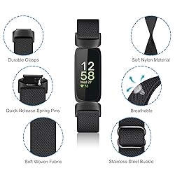 FINTIE Elastic Bands Compatible with Fitbit Inspire