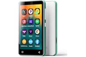 innioasis 80GB MP3 Player with Bluetooth and WiFi, MP3 Player for Kids with Spotify, Spotify Kids, Pandora, Audible, 4.0" Tou