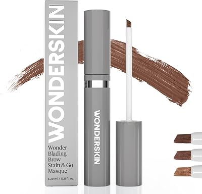 Wonderskin Wonder Blading Brow Stain & Go Brunette Tint Masque