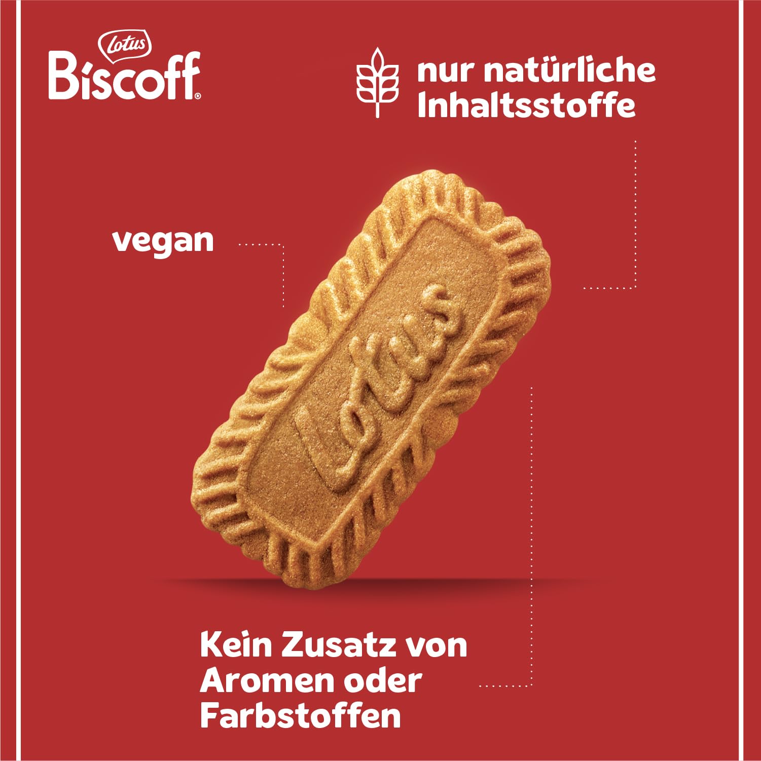 Lotus Biscoff | Karamellisierter Keks | Nur Natürliche Inhaltsstoffe | Vegan | Ohne Farbstoffe oder Zugesetzte Aromen | 1 kg 4
