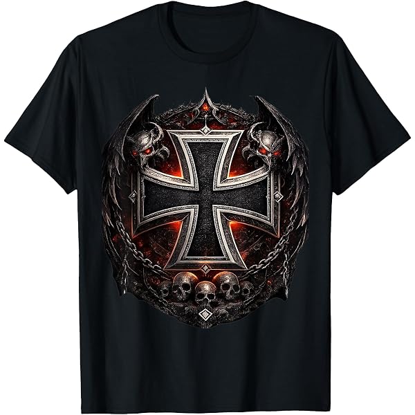 Amazon.com: Soldaten Rocker Punks und mehr German Iron Cross T