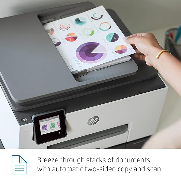 HP OFFICEJET PRO 9020 ALL-IN-ONE WIRELESS PRINTER, WITH SMART TASKS & ADVANCED SCAN SOLUTIONS FOR SMART OFFICE PRODUCTIVITY, WORKS WITH ALEXA (1MR78A)