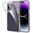 ESR Clear Case for iPhone 14 Pro Case, Shockproof Thin Silicone Cover, Yellowing-Resistant Slim Transparent TPU Phone Case, Project Zero Series, Clear