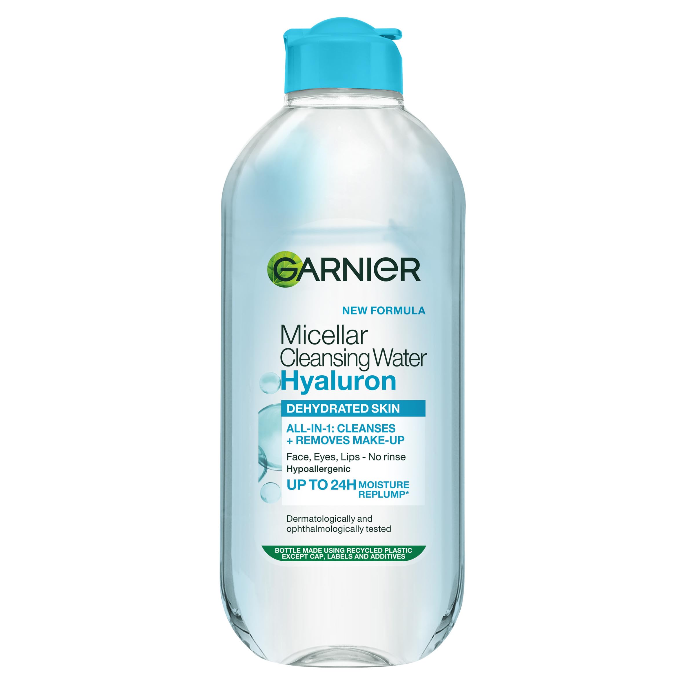 Garnier Micellar Hyaluron Cleansing Water - Barrier Strength 400ml, Packaging May Vary