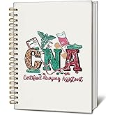 LIANGW CNA Nurse Notebook – Spiral Journal for Certified Nursing Assistants, Nurse Appreciation Gifts for Women, Nurse Appreciation & Graduation Gift, Office & School Supplies, 160 Pages (5.5x8.3”)