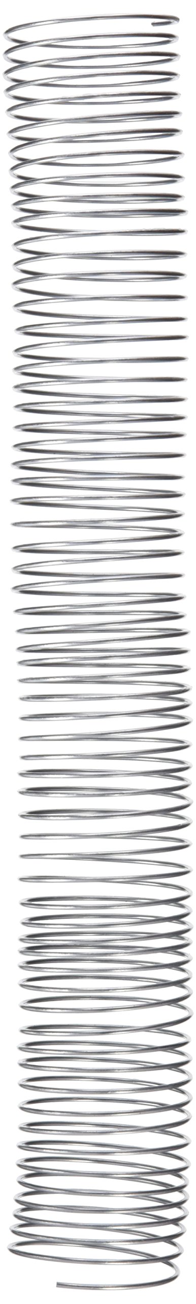 Fellowes - ESP036-5:1-Pitch Metal Spirals for Binding (59 Holes) - 36 mm 44 mm Metallic Silver