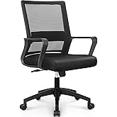 NEO Chair Office Chair Gaming Desk Computer Chair Ergonomic Mesh Mid Back with Wheels Lumbar Support Comfy Swivel Adjustable 