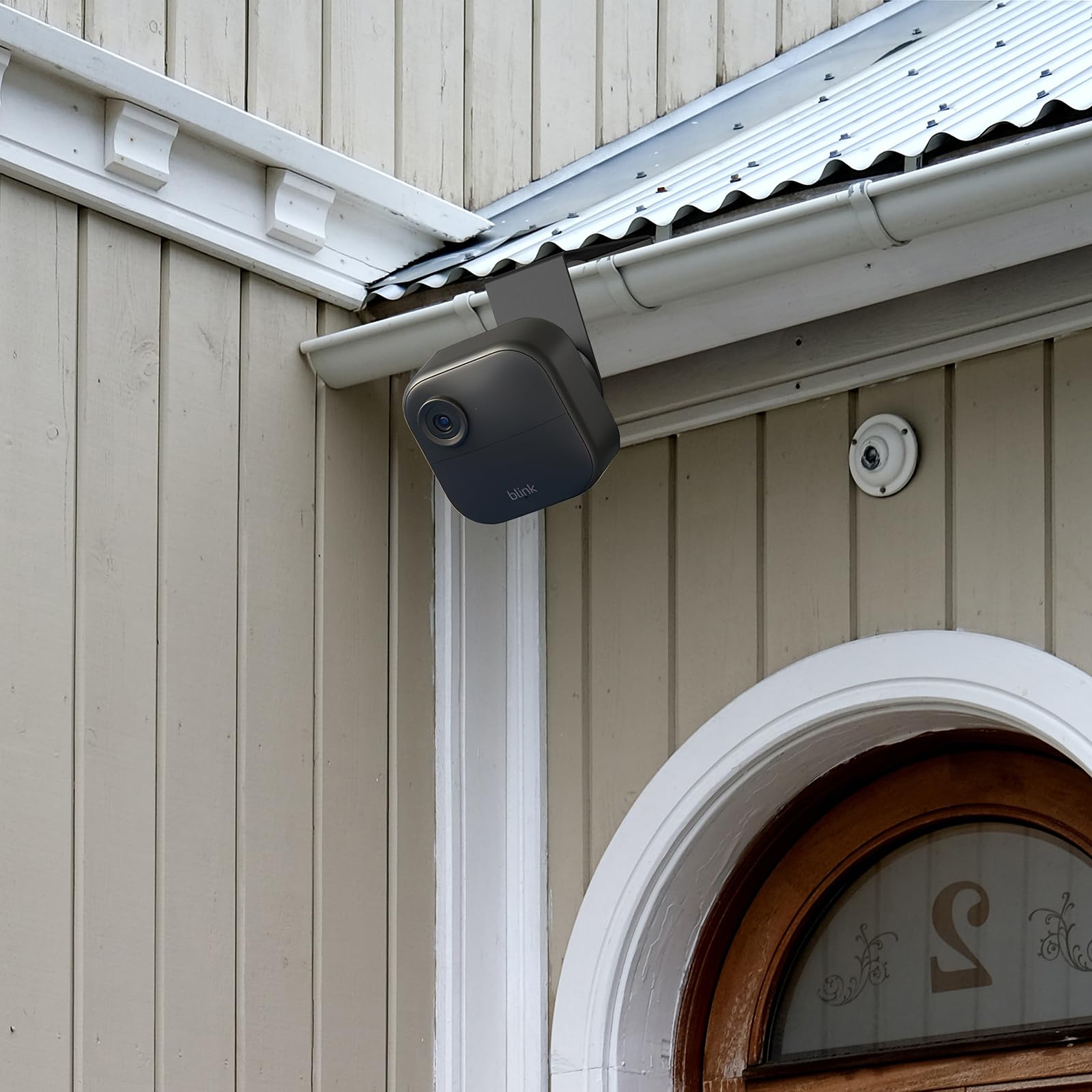 PUUUCI Door/Gutter Mount for Blink Indoor/Outdoor Camera(4th/3rd Gen) & Blink XT2/XT Camera - Blink Security Camera Mounting Accessories for Home/Apartments/Business, No Drilling, No Damage