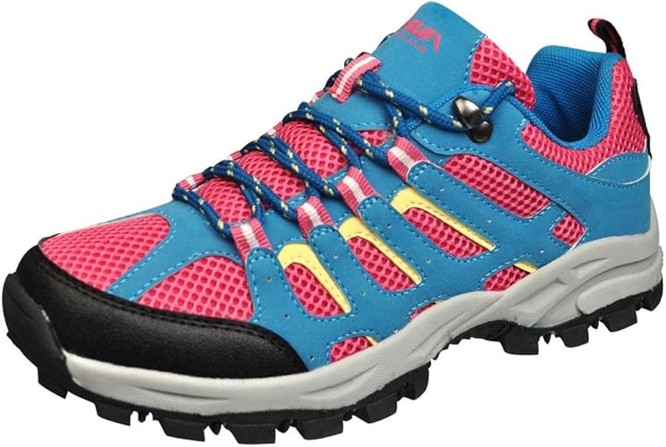 Air Balance Womens Hiking Boots Blue/Fuchsia