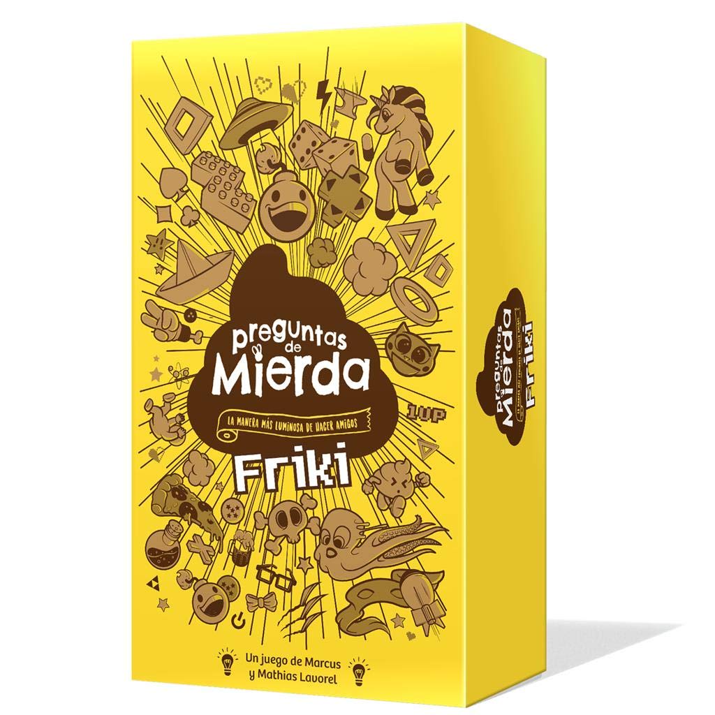 EDGE Board Game PREGUNTAS DE MIERDA FRIKI Spanish Language Adult 180+ 192+ Classic Humor Board Game