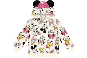 Disney Minnie Mouse Mickey Goofy Donald Duck Daisy Pullover Hoodie Toddler to Big Kid