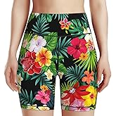 Women's High Waist Bike Shorts for Workout Sports Athletic Running Hiking Biker Yoga Gym Size