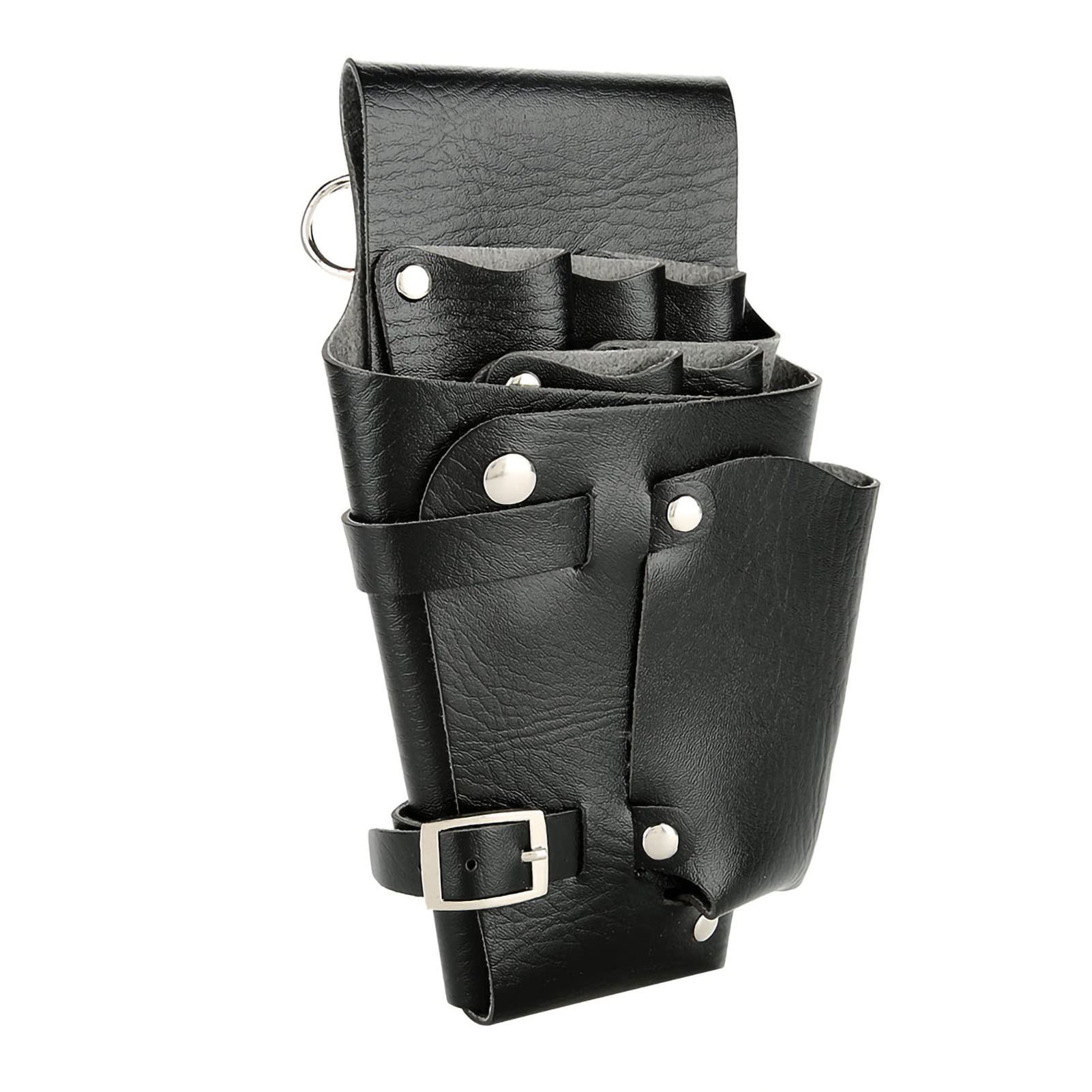 Professional Hairdressing Tool Pouch Bag Barber Scissor Comb Holster Waist Belt