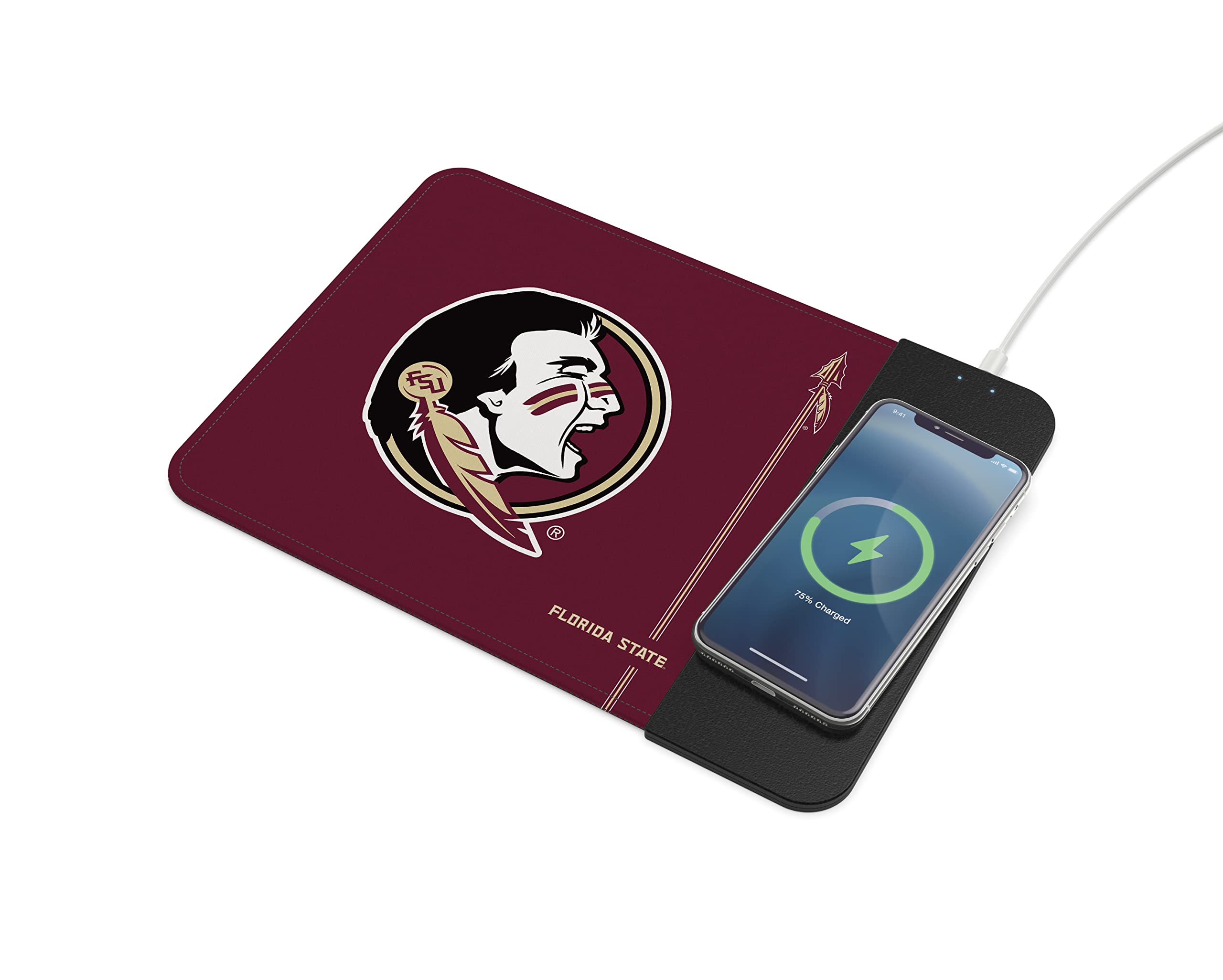 SOAR NCAA Wireless Charging Mouse Pad, Florida