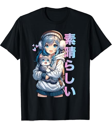 Amazon.com: Yandere I Japanese Kawaii Anime Girl T-Shirt