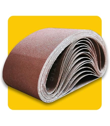 Bande Abrasive En Nylon Non Tissé Grain 600 - 40 X 760 Mm - Pour Polissage Métal, Plastique, Bois - Couleur Grise
