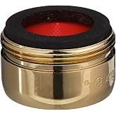 Delta Faucet RP18508PB Aerator for 2.2 GPM, Polished Brass
