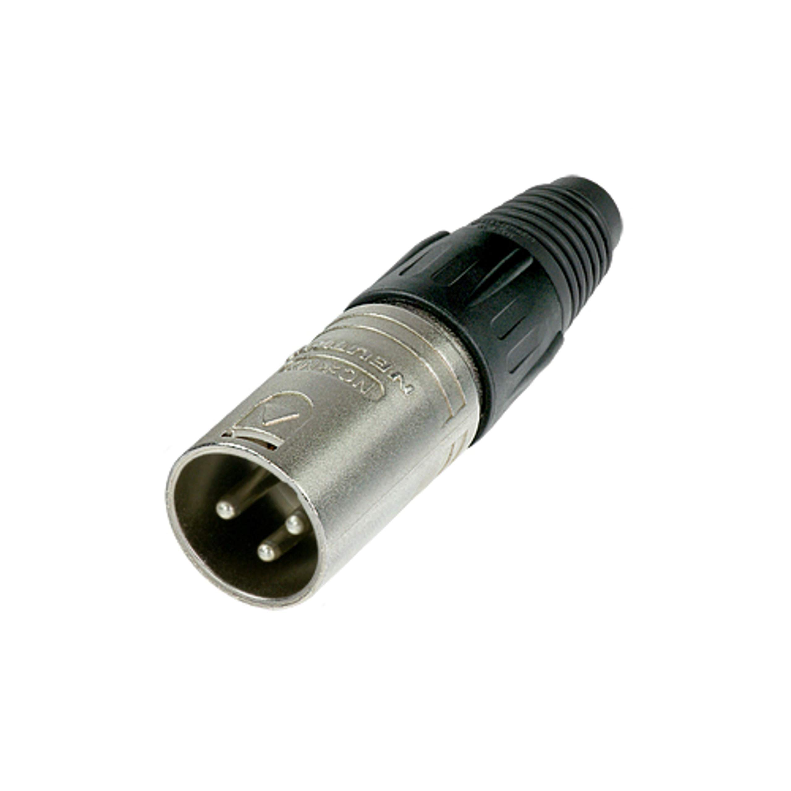 Neutrik NC3MX - 3 Pin male XLR Connector, Nickel-Plated