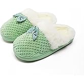 HuuiotPdd Kids Toddler Girls Slippers Memory Foam Comfort Wool-Like Plush Fleece Lined Winter House Shoes for Indoor