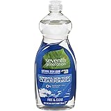 Seventh Generation Dish Liquid Soap, Free & Clear, 25 Oz, Pack of 6